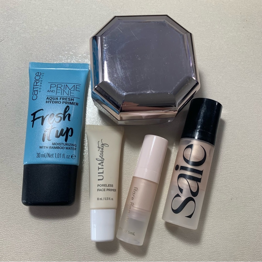 Bundle of complexion products - primer, powder